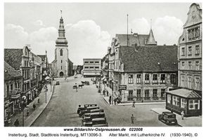 Insterburg, Stadt, Stadtkreis Insterburg Alter Markt 6-7; 14-22