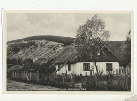 Pillkoppen, Kreis Samland Pillkoppen, Fischerhaus an der befestigten Düne 