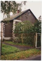 Metgethen, Ort und Bahnstation, Stadtkreis Königsberg Memeler Weg 15 Metgethen, Ortsteil Rieselfeld, Memeler Weg 15 Metgethen, Häuser früher und heute
