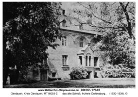 Gerdauen, Stadt und Bahnstation, Kreis Gerdauen 