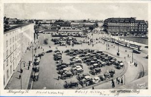 Königsberg (Pr.), Stadtkreis Königsberg Adolf-Hitler-Platz Königsberg (Pr.), Nordbahnhof XVI Königsberg, Hansaplatz und Umgebung