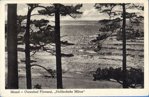 Seebad-Försterei, Kreis Memel Seebad-Försterei,  Hollandische Mütze  Зеебад-Фёрстерай, «Голландская шапка»