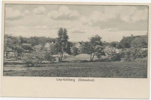 Kahlberg-Liep, Ort, Kreis Elbing Kahlberg-Liep, Ortsansicht Кальберг-Лип, вид местности