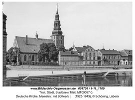 Tilsit, Stadt, Stadtkreis Tilsit Memelstraße