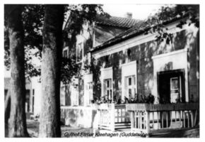 Kleehagen, Kreis Gumbinnen Guddatschen, Gutshof Ellmar Гуддатшен, усадьба Эльмар