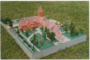 Tilsit, Stadt, Stadtkreis Tilsit Ballgarden 6 Tilsit, Modell des Landratsamtes II Tilsit, Landratsamt (Kreishaus)
