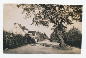 Metgethen, Ort und Bahnstation, Stadtkreis Königsberg Horst-Wessel-Weg 31-32 Metgethen, Horst-Wessel-Weg31-32, Haus Kensbeck Metgethen, Häuser früher und heute