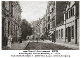 Königsberg (Pr.), Stadtkreis Königsberg Tragheimer Kirchenstraße