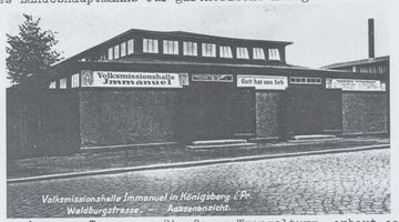 Königsberg (Pr.), Stadtkreis Königsberg Königsberg (Pr.), Waldburgstrasse, Volksmissionshalle Immanuel 