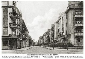 Insterburg, Stadt, Stadtkreis Insterburg Wichertstraße