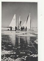  Angerburg, Eissegler auf dem  Schwenzaitsee I Ангербург, буер на озере Швенцайт, I