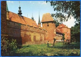 Frauenburg, Kreis Braunsberg Frauenburg, Wehrmauer und mit der Bastei II 