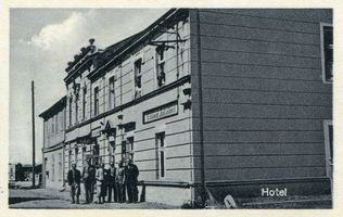 Rauterskirch, Kreis Elchniederung Lappienen, Hotel Eduard Jakobeit Лаппиенен, отель Эдуарда Якобайта