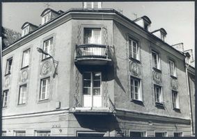 Allenstein, Stadtkreis Allenstein Allenstein, Eckhaus Marktplatz - Schloßstraße Алленштайн, угловой дом рыночной площади и Шлоссштрассе