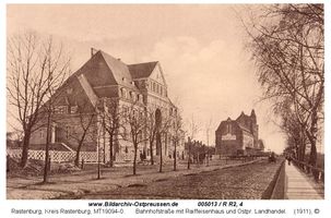 Rastenburg, Stadt, Kreis Rastenburg Bahnhofstraße