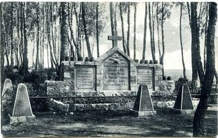 Soldau, Kreis Neidenburg Soldau, Gefallenen-Denkmal II Erster Weltkrieg