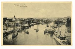 Königsberg (Pr.), Stadtkreis Königsberg Kranstraße Königsberg (Pr.), Hafenansicht III Кёнигсберг (Пр.), вид на порт, III