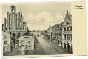 Wormditt, Kreis Braunsberg Wormditt, Markt II Вормдитт, рынок, II