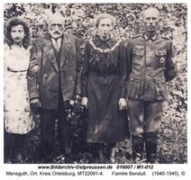 Mensguth Dorf, Kreis Ortelsburg  