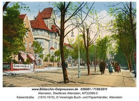 Allenstein, Stadtkreis Allenstein 