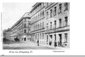 Königsberg (Pr.), Stadtkreis Königsberg Heidemannstraße