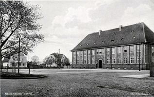 Neidenburg, Stadt, Kreis Neidenburg Neidenburg, das Behördenhaus 