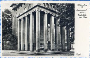 Königsberg (Pr.), Stadtkreis Königsberg Königsberg (Pr.), Die Kantgrabstätte XI Königsberg, Kantdenkmäler und Kantgrabmal