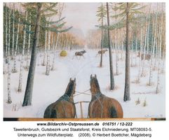 Tawellenbruch, Gutsbezirk und Staatsforst, Kreis Elchniederung 