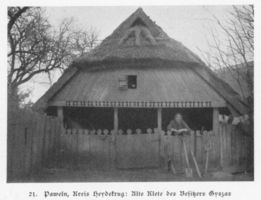 Paweln, Kreis Heydekrug Paweln, Alte Klete des Besitzers Gyszas 