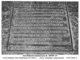 Groß Wolfsdorf, Kreis Rastenburg 