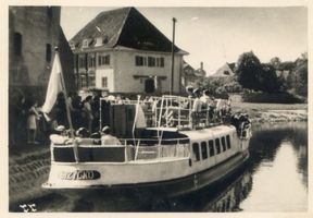 Lötzen, Stadt, Kreis Lötzen Lötzen, Schiffsausflug Лётцен, прогулка на судне