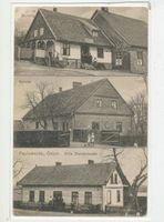 Paulswalde, Kreis Angerburg Paulswalde, Gasthaus Gröning, Schule, Villa Dombrowski 