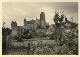 Marienwerder, Stadt, Kreis Marienwerder Marienwerder, Blick auf die Stadt mit Dom, Schloß und Dansker VIII Marienwerder, Schloß und Dom