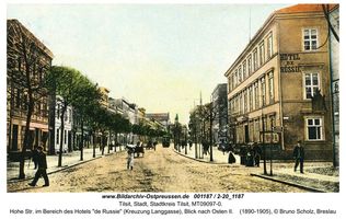 Tilsit, Stadt, Stadtkreis Tilsit Hohe Straße 57