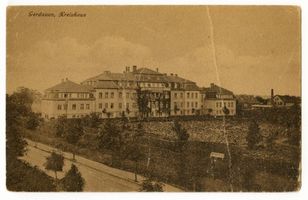 Gerdauen, Stadt und Bahnstation, Kreis Gerdauen Gerdauen, Kreishaus III 