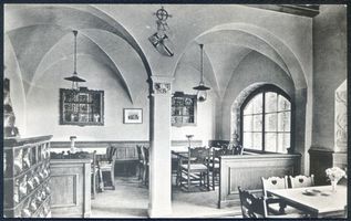 Balga, Kreis Heiligenbeil Balga, Gasthaus, Innenraum 