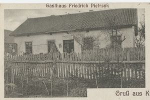 Heldenhöh, Kreis Johannisburg Krzywinsken Kr. Johannisburg, Gasthaus Friedrich Pietrzyk Кшивинскен, уезд Йоханнисбург, трактир Фридриха Пиетшика