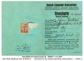 Tilsit, Stadt, Stadtkreis Tilsit 