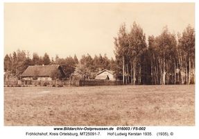 Fröhlichshof, Kreis Ortelsburg 