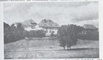 Königsberg (Pr.), Stadtkreis Königsberg Königsberg, Kunstakademie, Ostansicht vom alten Gutspark Ratshof gesehen Königsberg, Schulen