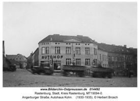 Rastenburg, Stadt, Kreis Rastenburg Angerburger Straße