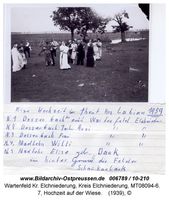 Wartenfeld Kr. Elchniederung, Kreis Elchniederung 