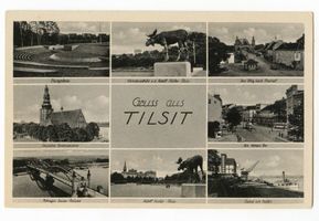 Tilsit, Stadt, Stadtkreis Tilsit Tilsit, 8 Aufnahmen 