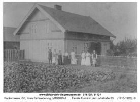 Kuckerneese, Ort, Kreis Elchniederung Lorkstraße