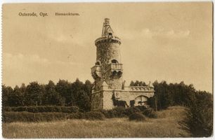 Osterode (Ostpr.), Kreis Osterode Osterode (Ostpr.), Bismarckturm XII Osterode, Stadtmotive