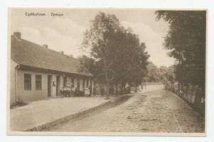 Eydtkau, Kreis Ebenrode Eydtkau fr. Eydtkuhnen, Grenze 
