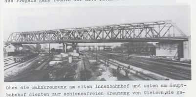 Königsberg (Pr.), Stadtkreis Königsberg Königsberg, Bahnkreuzung am alten Innenbahnhof 