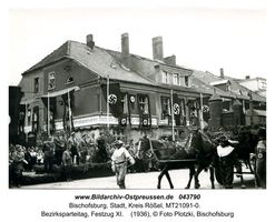 Bischofsburg, Stadt, Kreis Rößel 