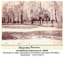 Elchwerder Kr. Labiau, Oberförsterei und Försterei, Kreis Labiau 