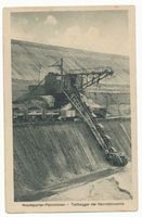 Palmnicken, Kreis Samland Palmnicken, Bernsteinwerk, Tagebau, Tiefbagger Ostpreußen, Bernsteingewinnung und -verarbeitung